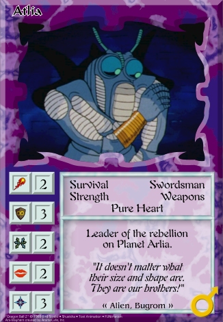 'Atlia' Ani-Mayhem 2010 card